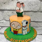 The Simpsons Cake