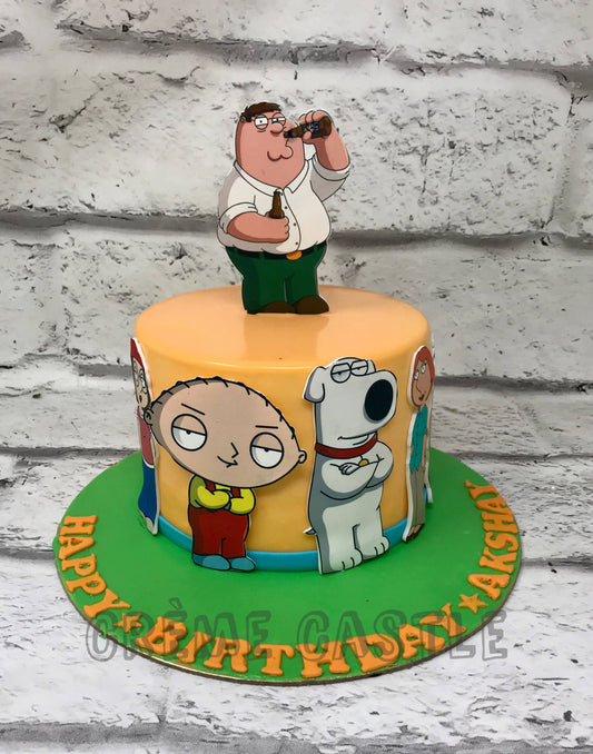 The Simpsons Cake