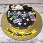 Man and Money Cake