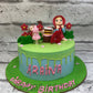 Masha and Bear Cake in Drip by Creme Castle
