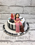Saree Lady Fashion Cake
