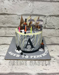 Grey Marble Cake
