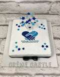 Corporate Handshake Cake