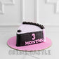 3 Months Slice Cake Creme Castle