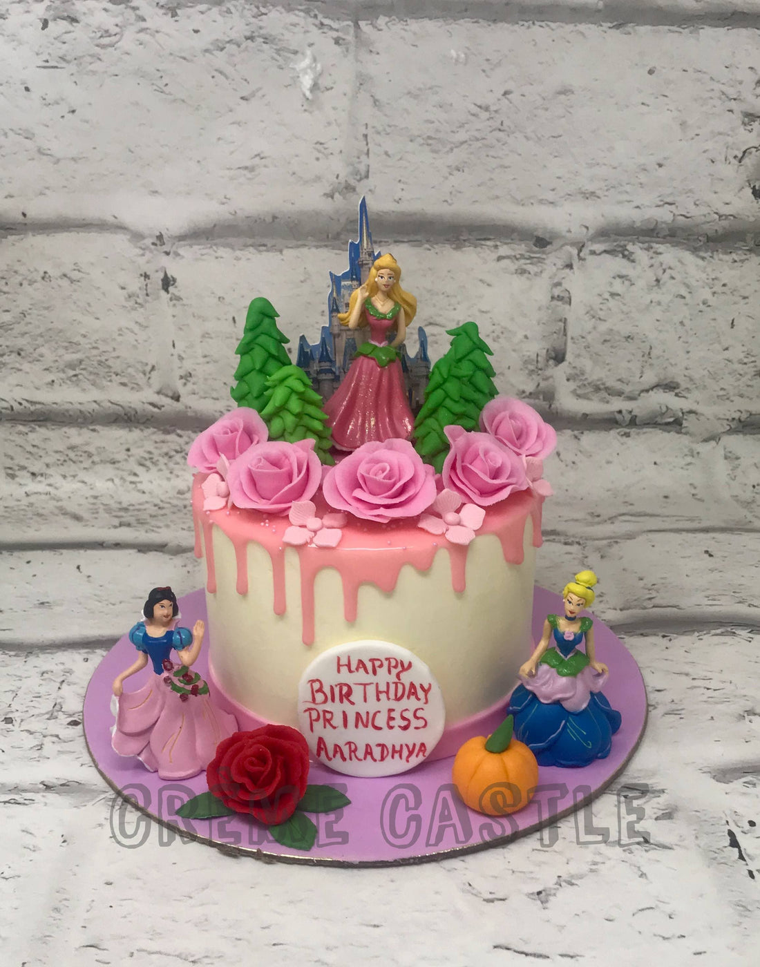 Princess Rosy Cake