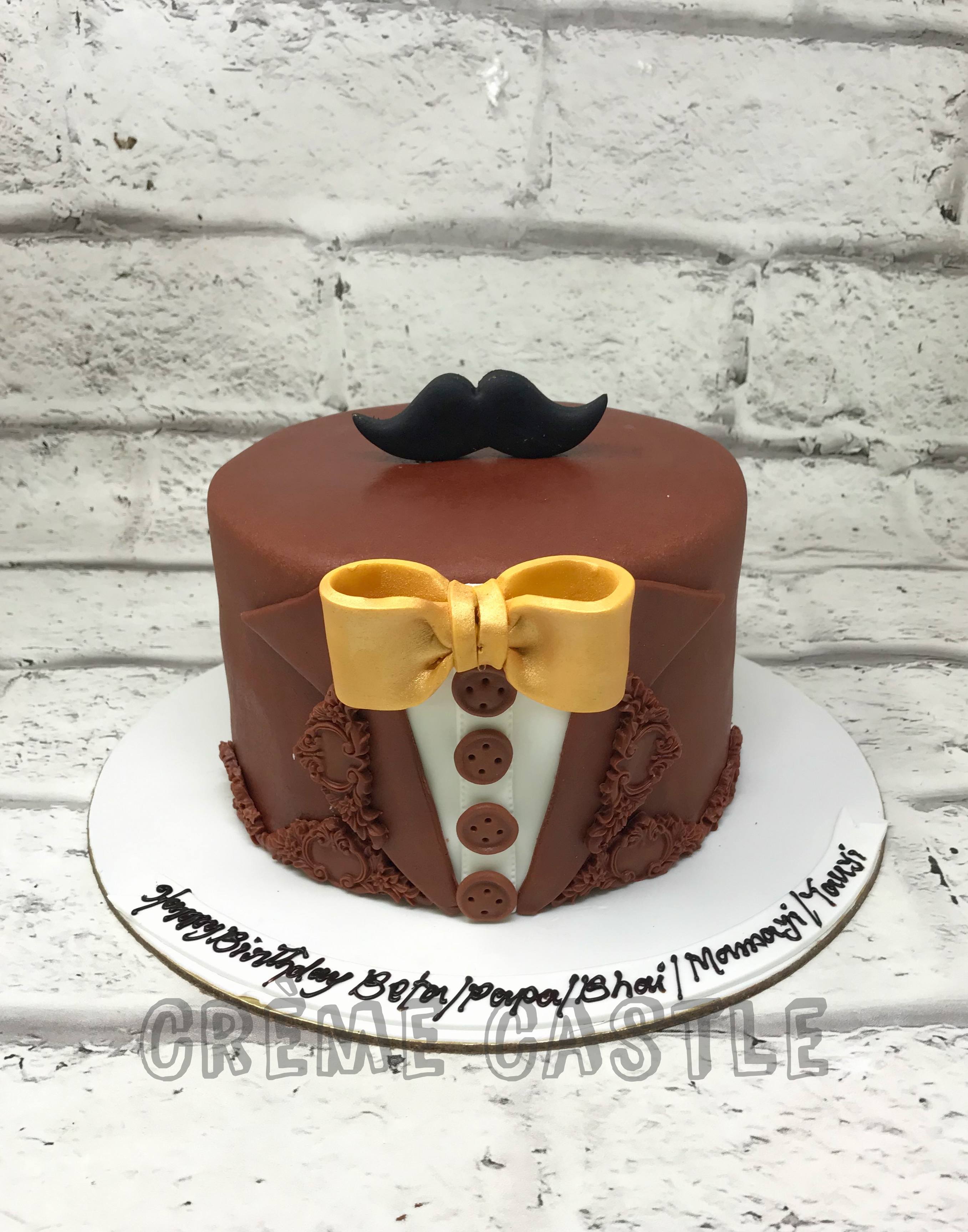Order Brown Chocolate Cake Online From Cake Palace,Narkatiyaganj