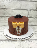Brown Tuxedo Cake