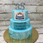 Retirement Marble Cake Creme Castle