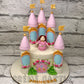 Castle Theme Cake for a Girl by Creme Castle