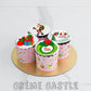 Christmas Cupcakes 4 Pcs