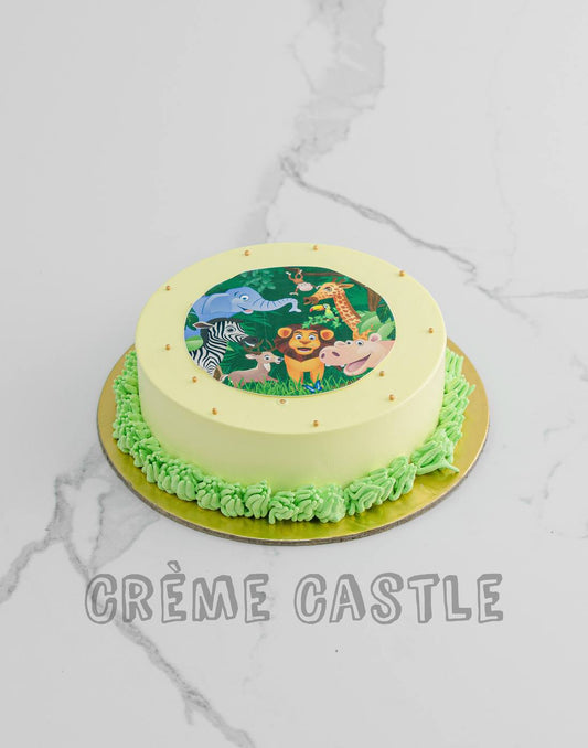 Jungle Pineapple Cake