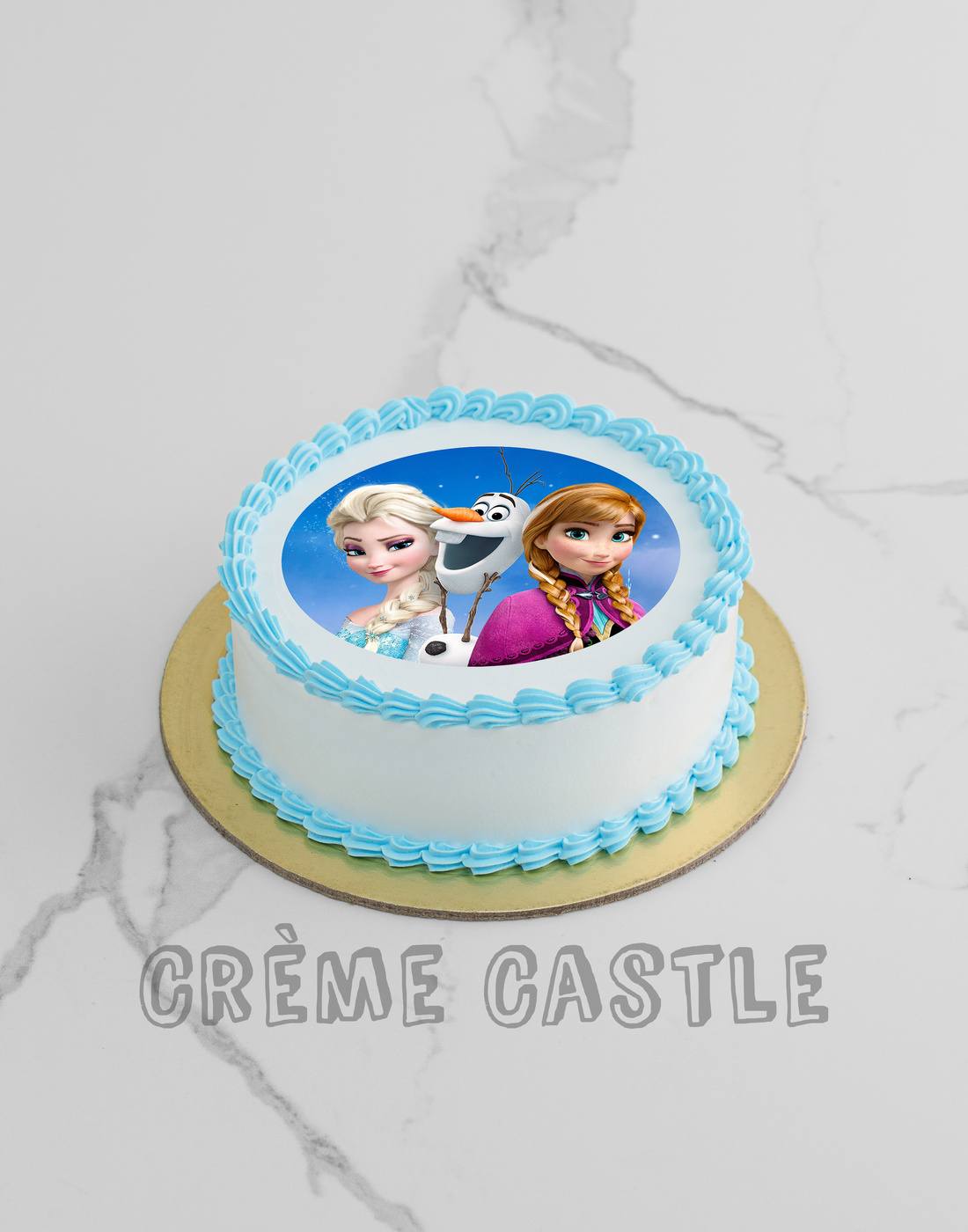 another Disney Frozen cake  Decorated Cake by Bella  CakesDecor