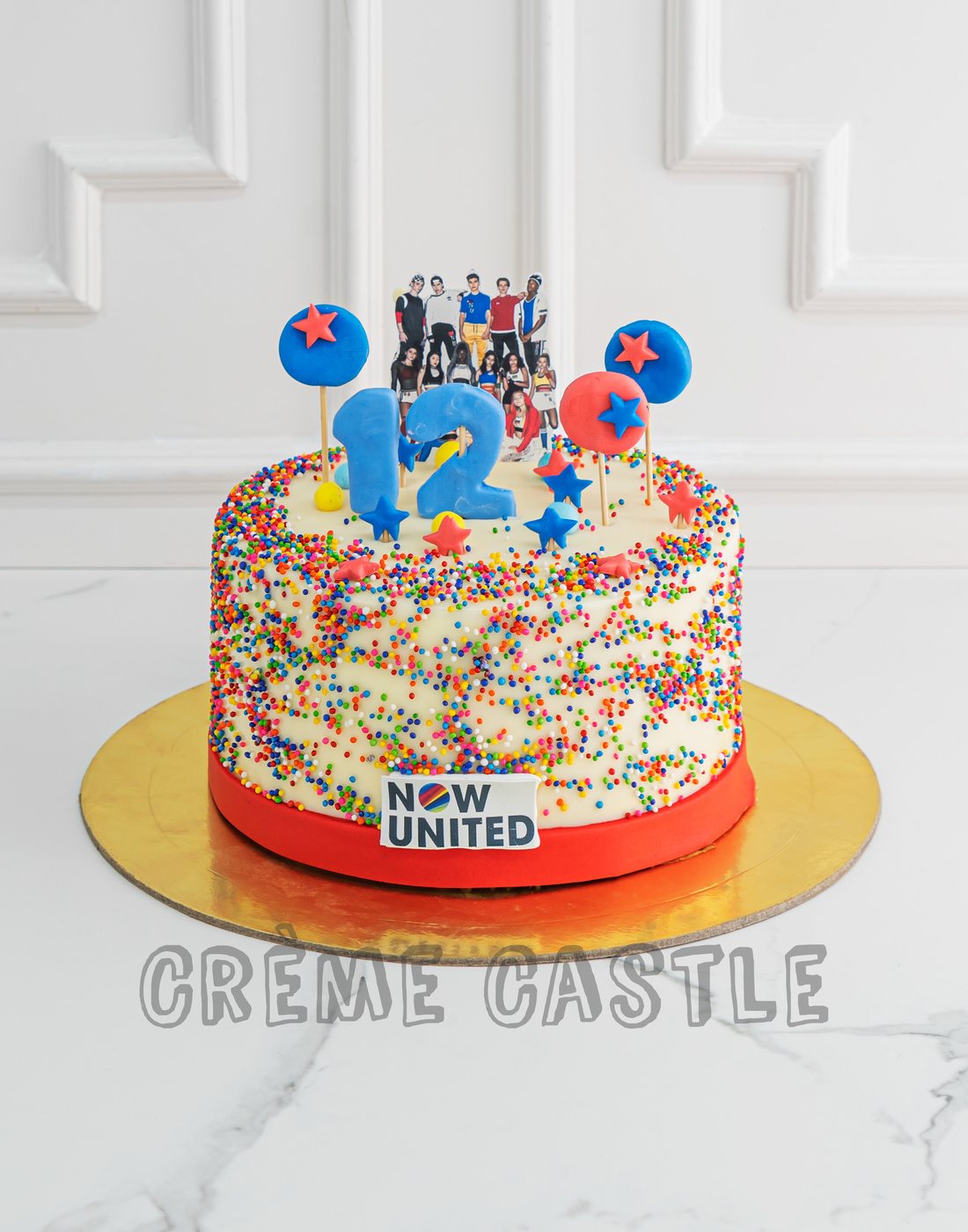 Now United Band Cake