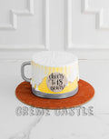 Beer Mug Silver Cake