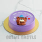 Purple Teddy Cake