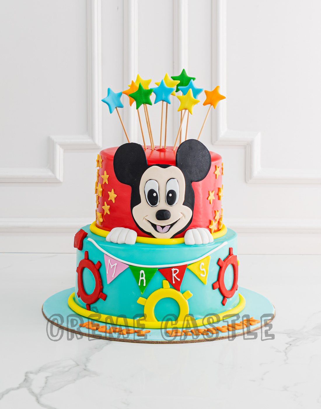 Mickey Handcrafted Cake