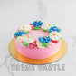 Floral Cream Celebration Cake