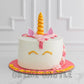 Pink Unicorn Cream Cake
