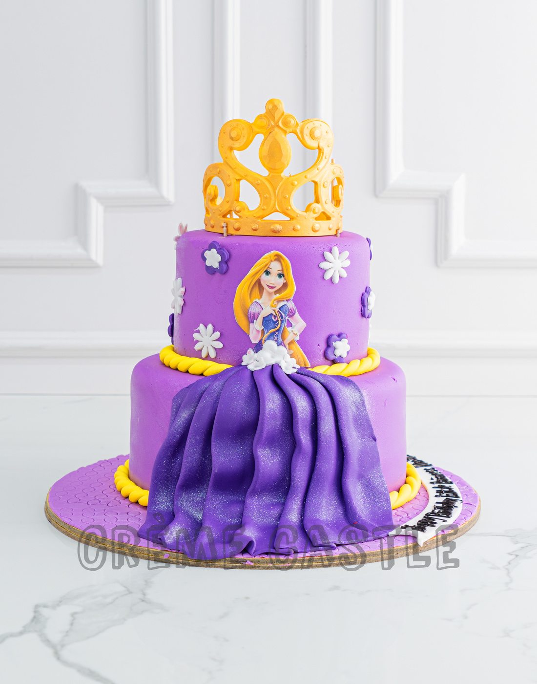 Tangled Rapunzel Cake How to Make a Disney Princess Rapunzel Doll Cake -  YouTube
