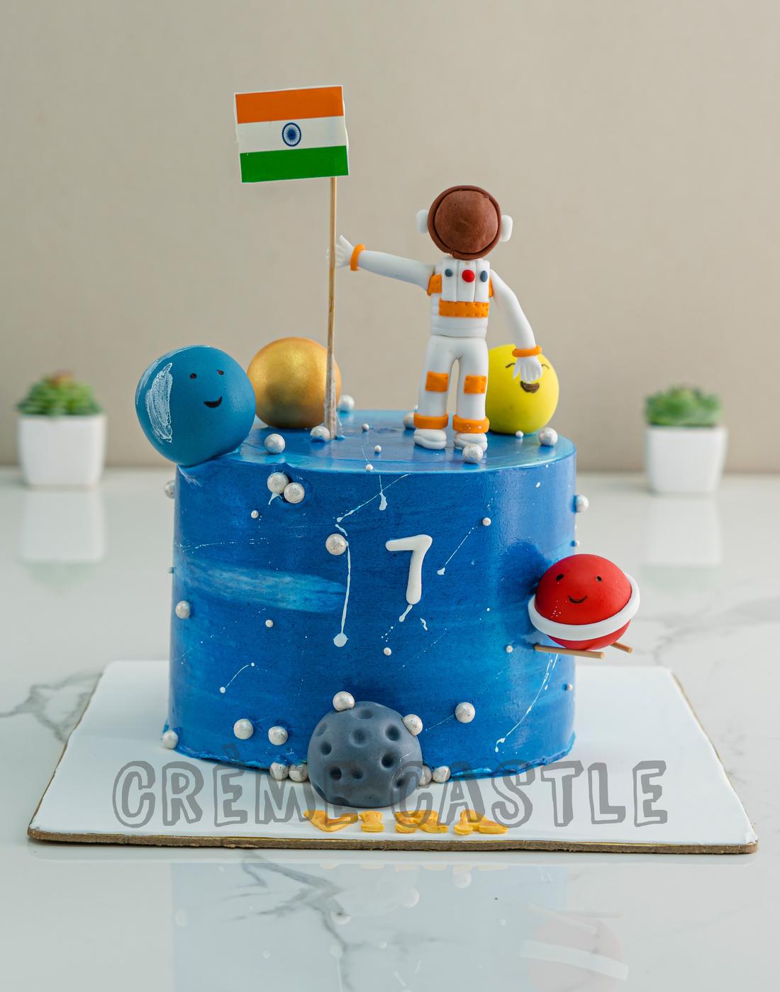 Space Galaxy Universe Astronaut Kids Edible Cake Toppers – Ediblecakeimage