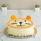 Lion Cute Face Cake