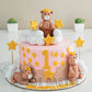 Pink Teddy Cloud Cake