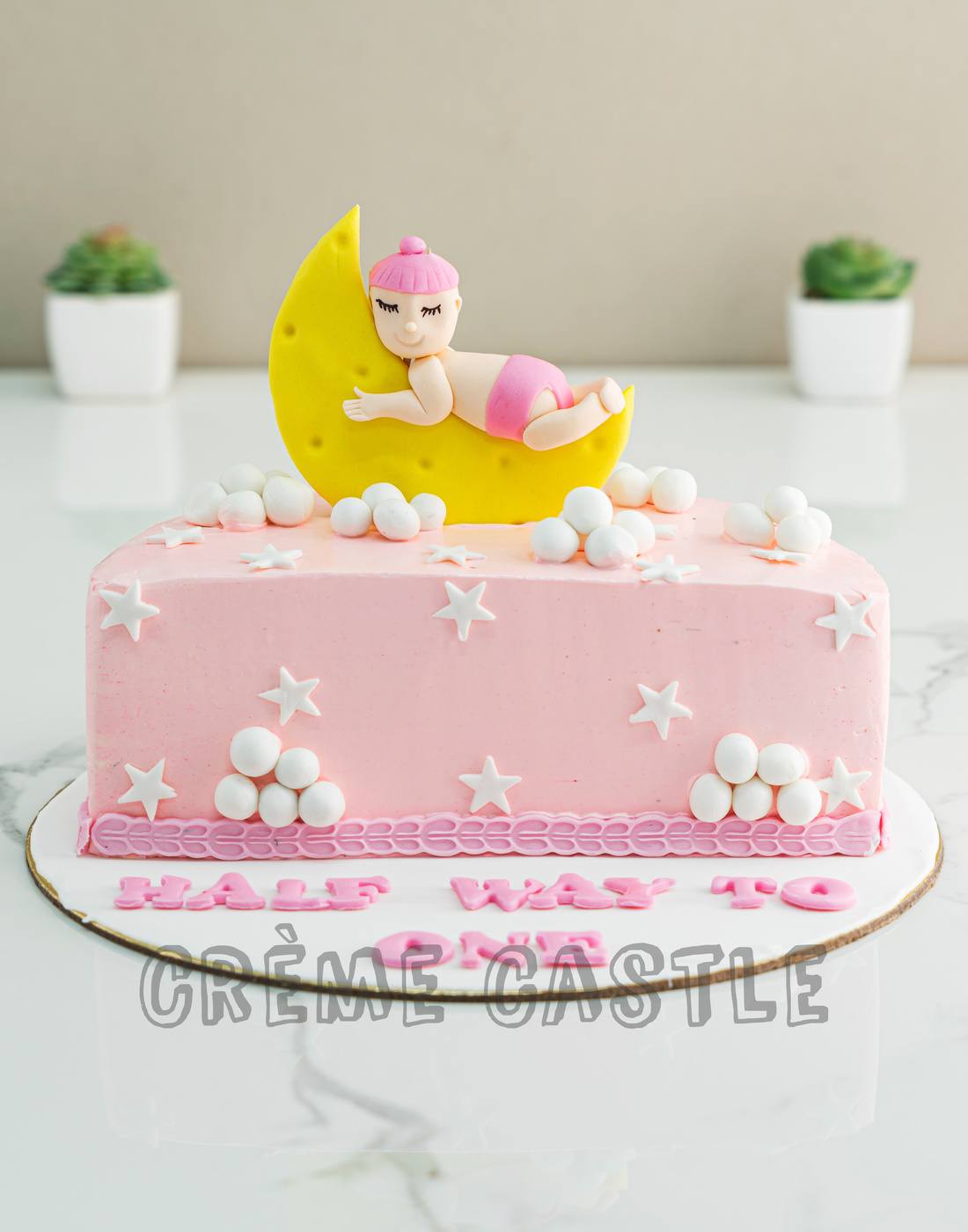 Alice Bakes a Cake: Lemon moon cake