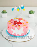 Pink Peppa Cake