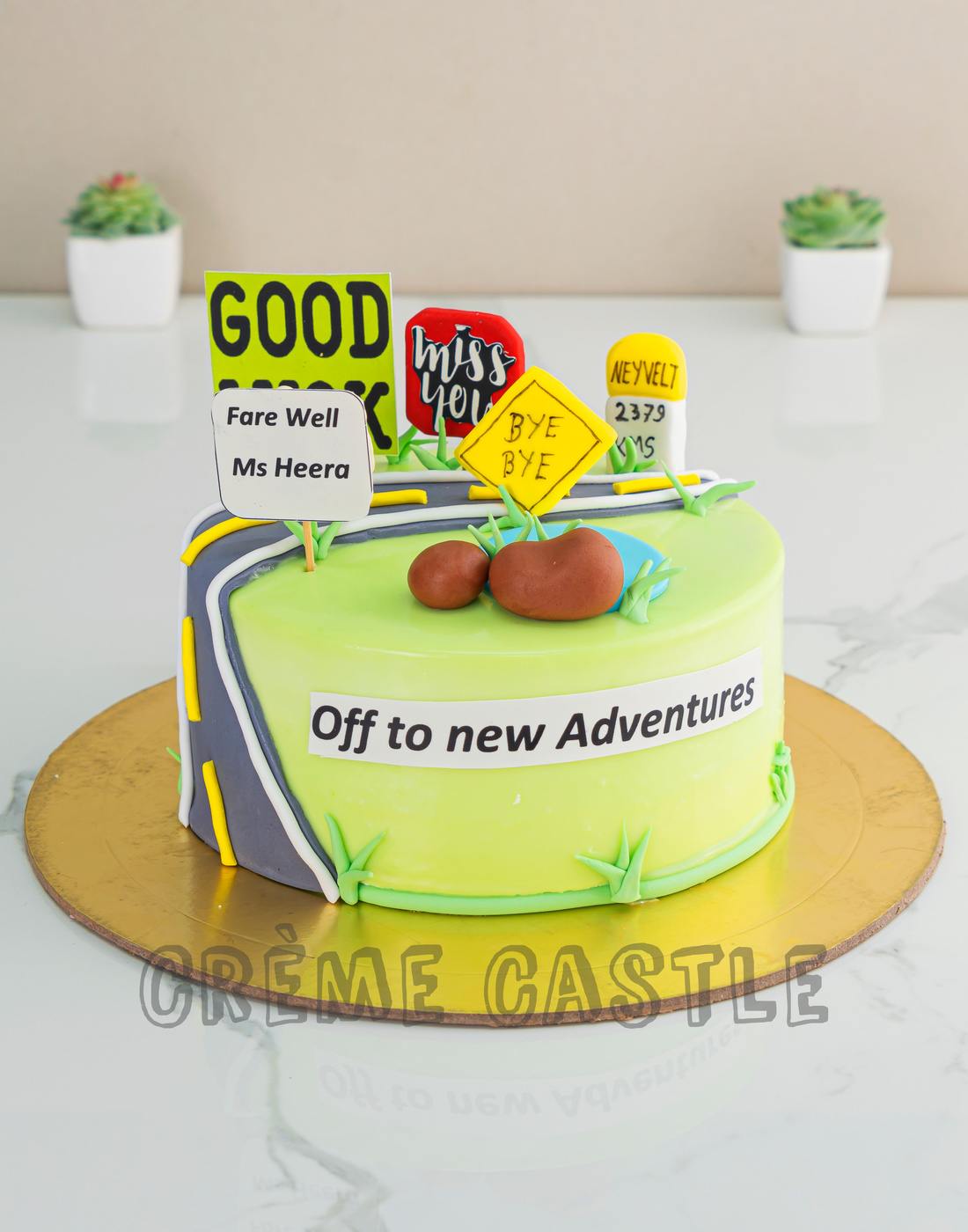 Milestone Farewell Cake
