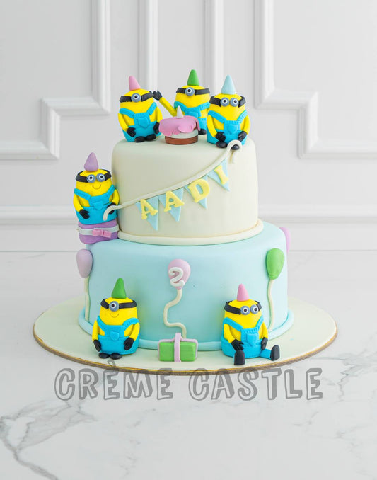 Minion Fam Cake