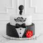 Classic Gentleman Cake