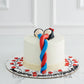 Couple Knot Anniversary Cake