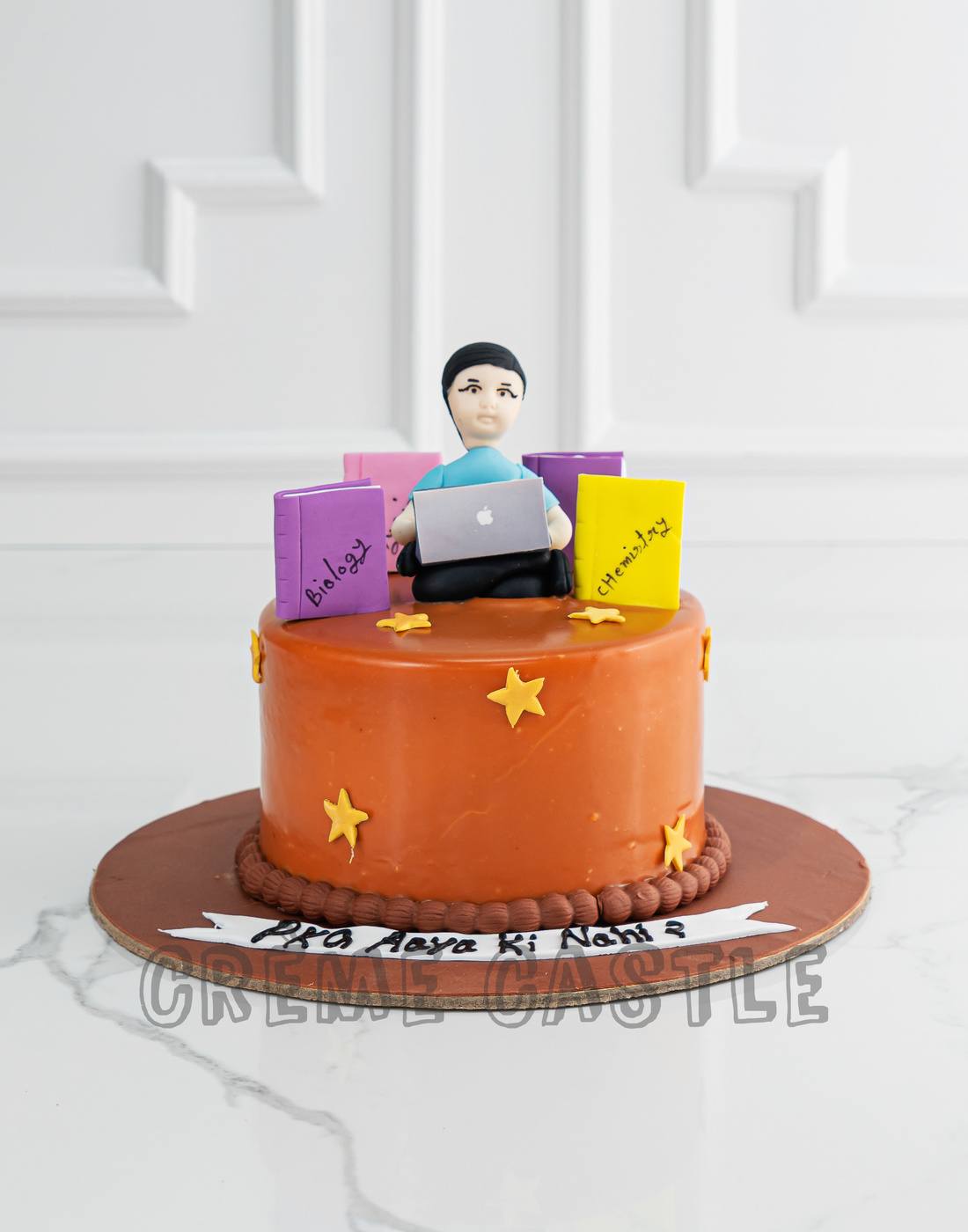 Bookish Workaholic Cake