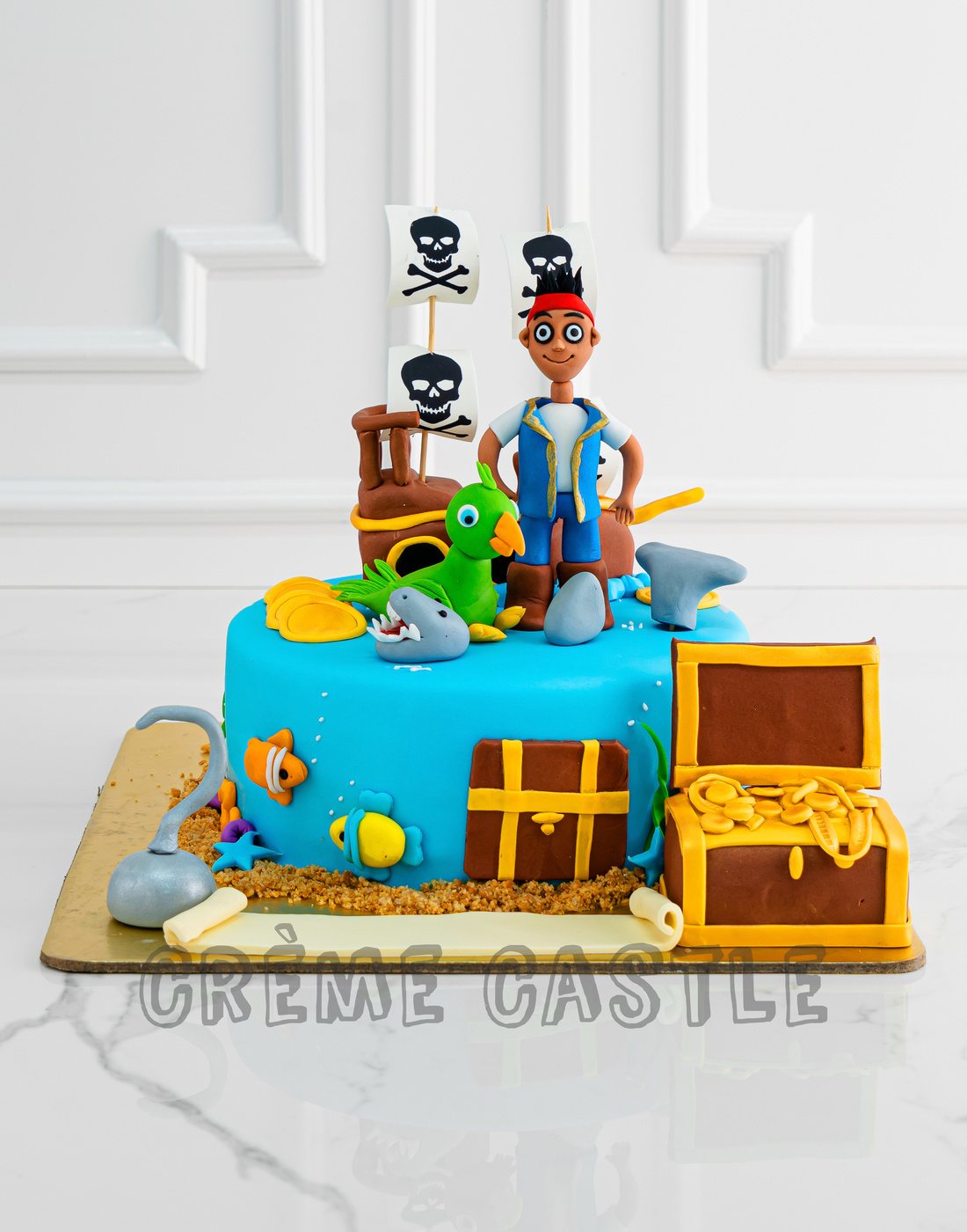 Pirate Ship Cake