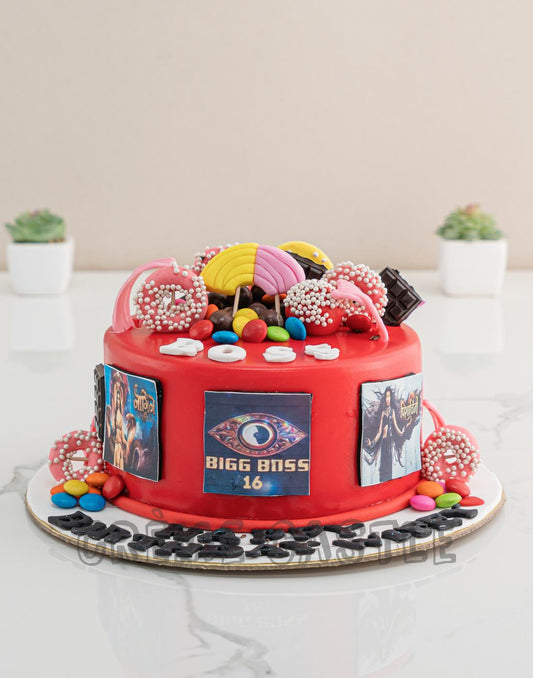 Candy TV Cake