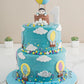 Boy Parachute Cake