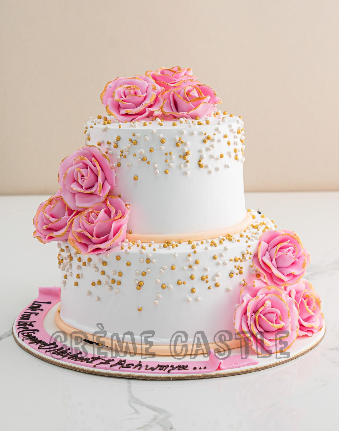 Golden Moments: Inspiring Cake Designs for 50th Wedding Anniversary | by  Allthingssweet | Medium