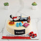 Chilling Boy Cake
