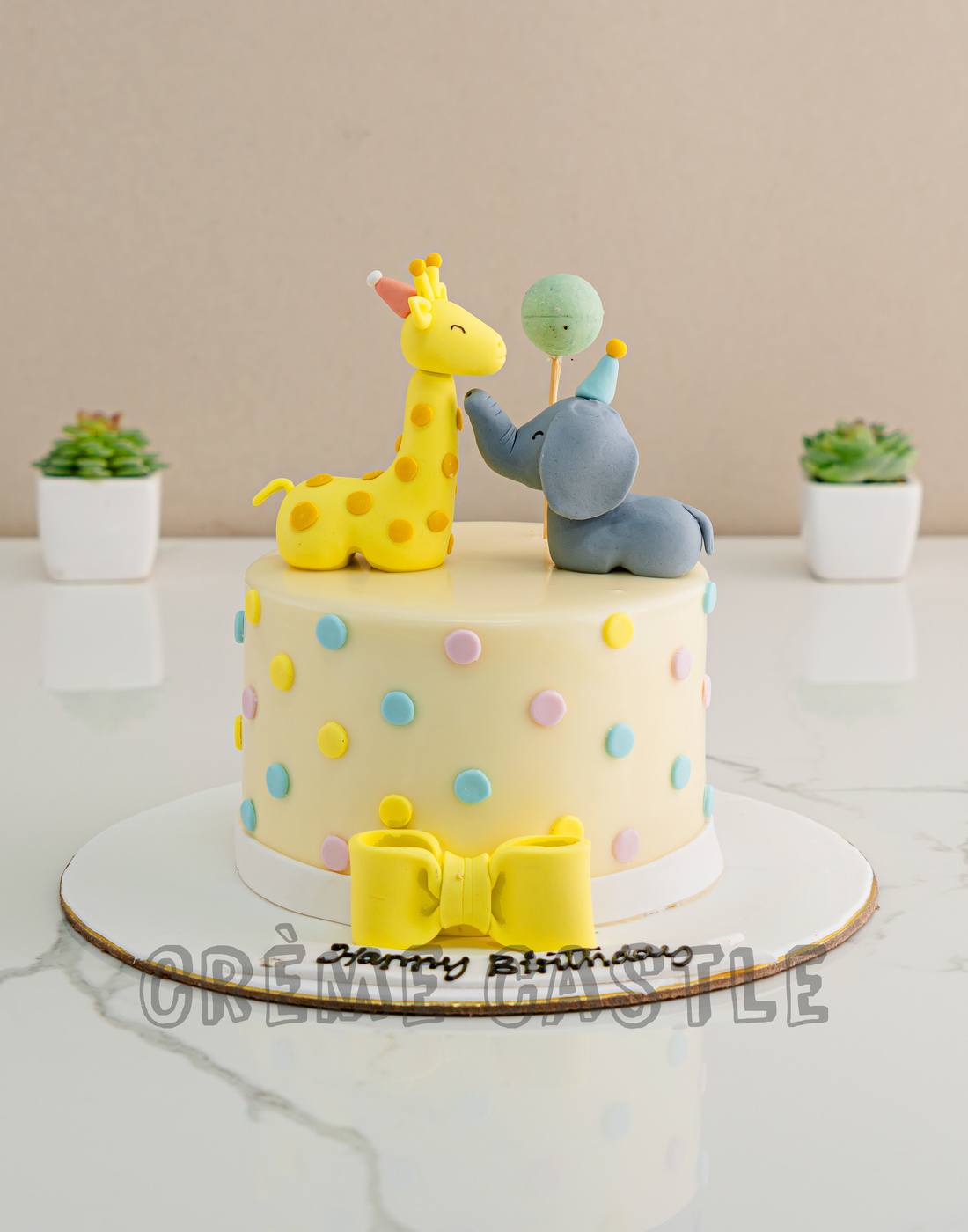 Minimal Animal Cake