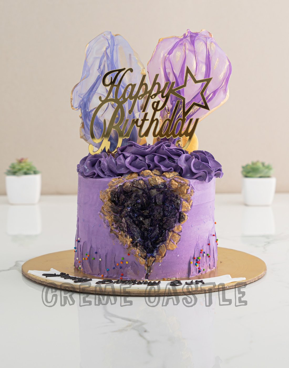 Purple Royal Cake
