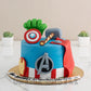 Superhero Cape Cake