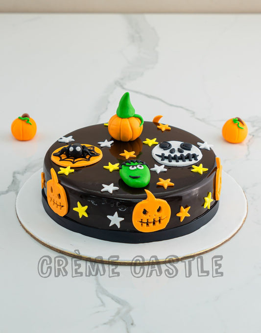 Halloween Pumpkin Cake