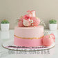 Pretty Rosy Cake