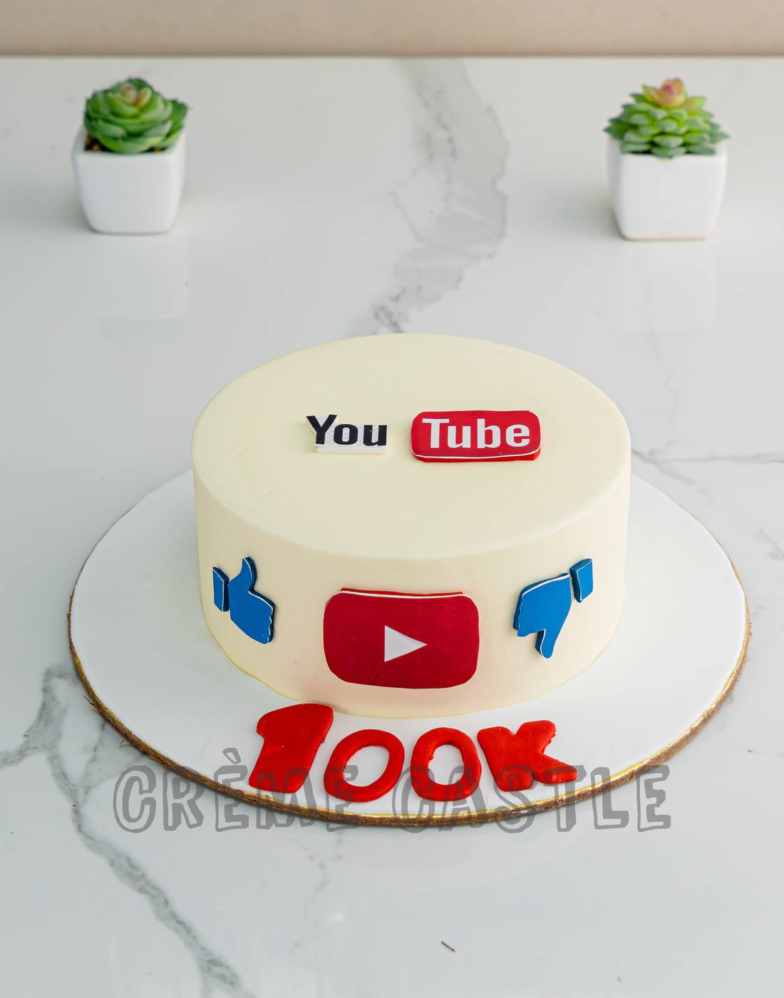 Influencer Youtuber Cake