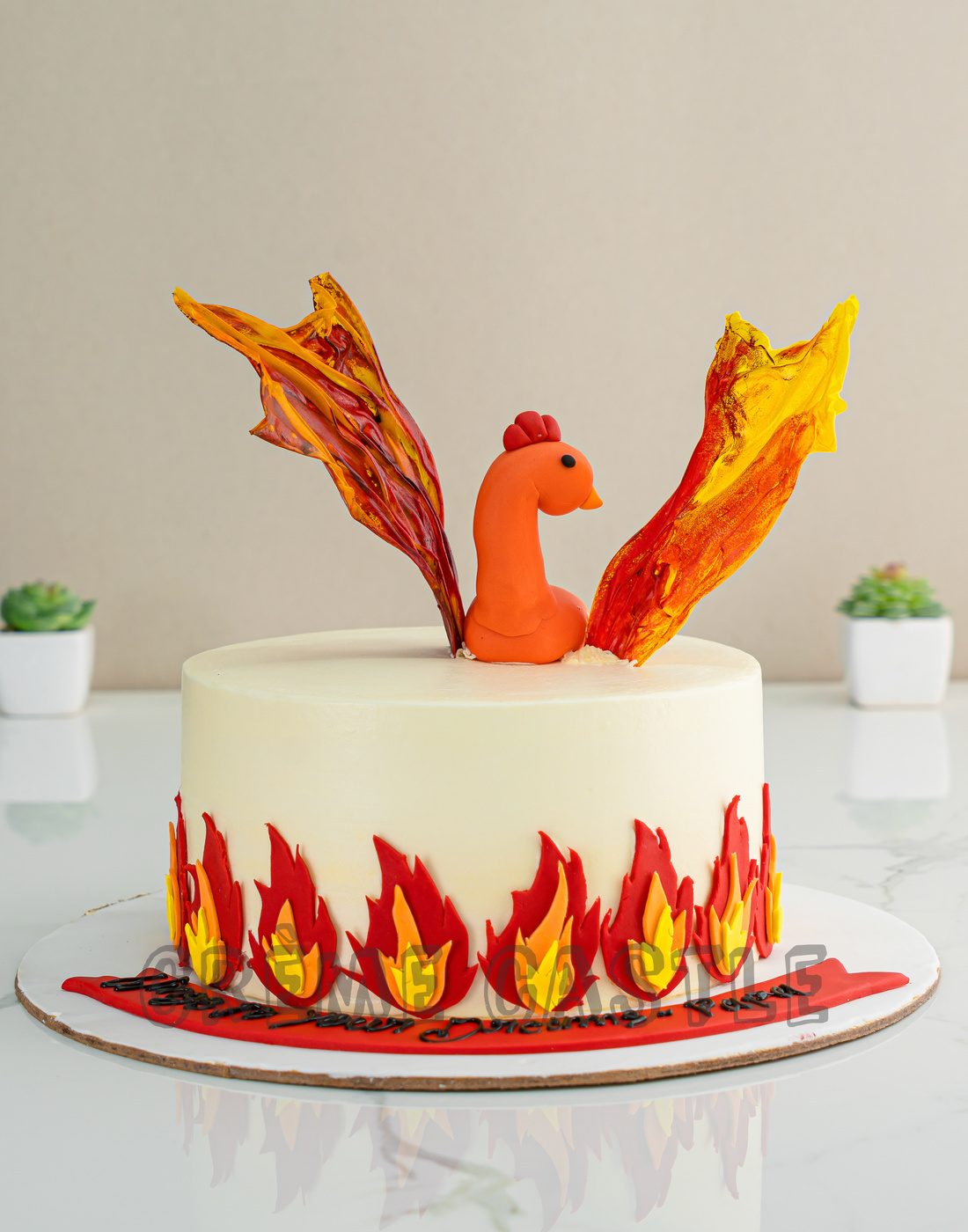 Phoenix Theme Cake