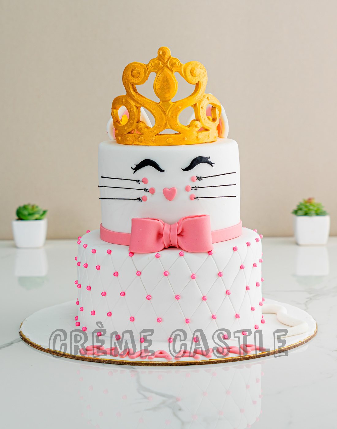 Catty Tiara Cake