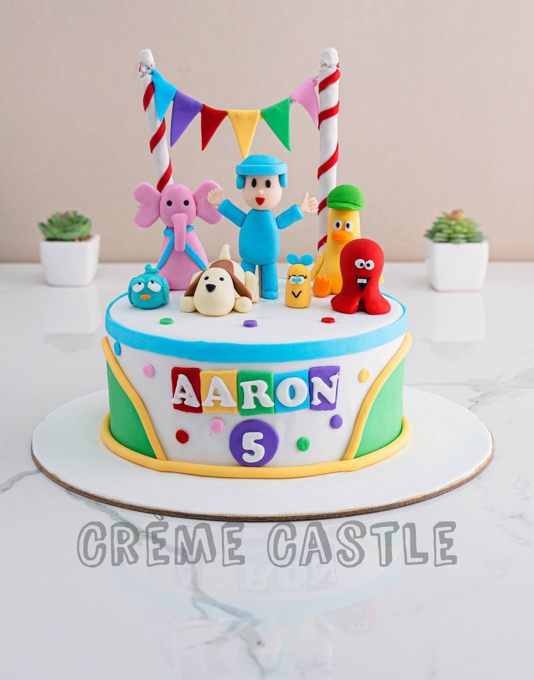 Pocoyo Fam Cake