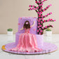 Girl and Tree Cake