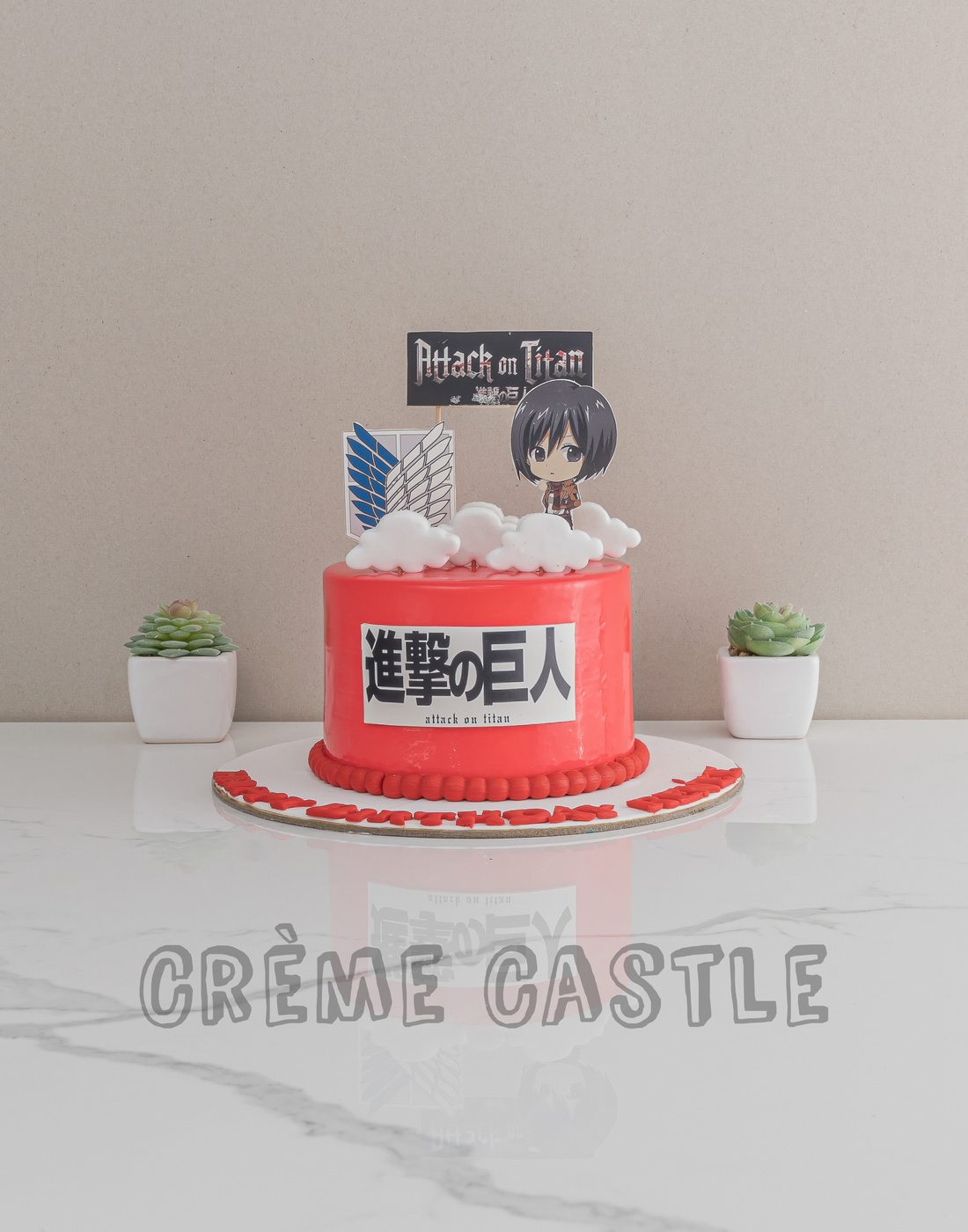 Attack on Titan Cake