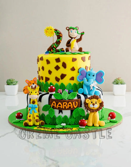 Jungle Fam Bam Cake